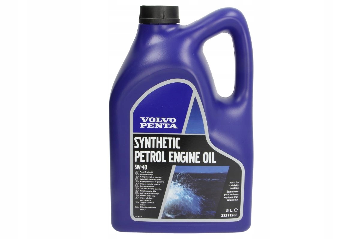 VOLVO PENTA Olej do silników 4T 5W40 5l syntetyczny 23211288 21363430
