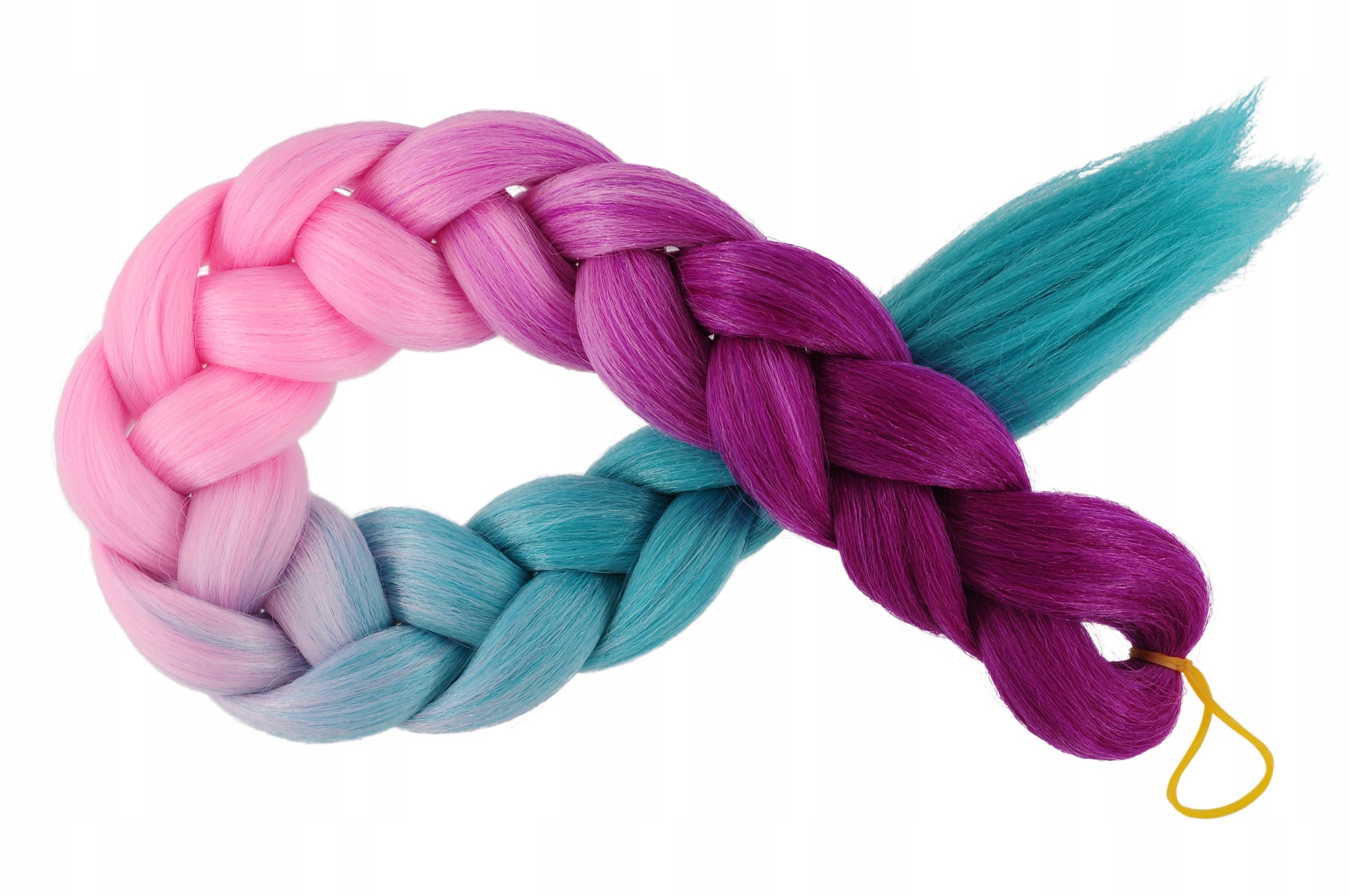 

Włosy Syntetyczne Kolorowe Warkoczyki Dredy 3K.040