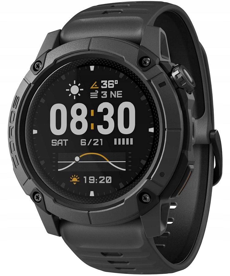 Sportovní hodinky Coros Nomad Black Coros-WNOM-BLK