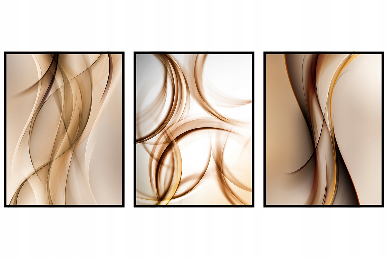Triptych plagát abstrakcia obrázky vzory 3ks 60x90