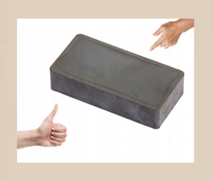 

Magnes ferrytowy mocny 50x15x5mm 10szt magnesy