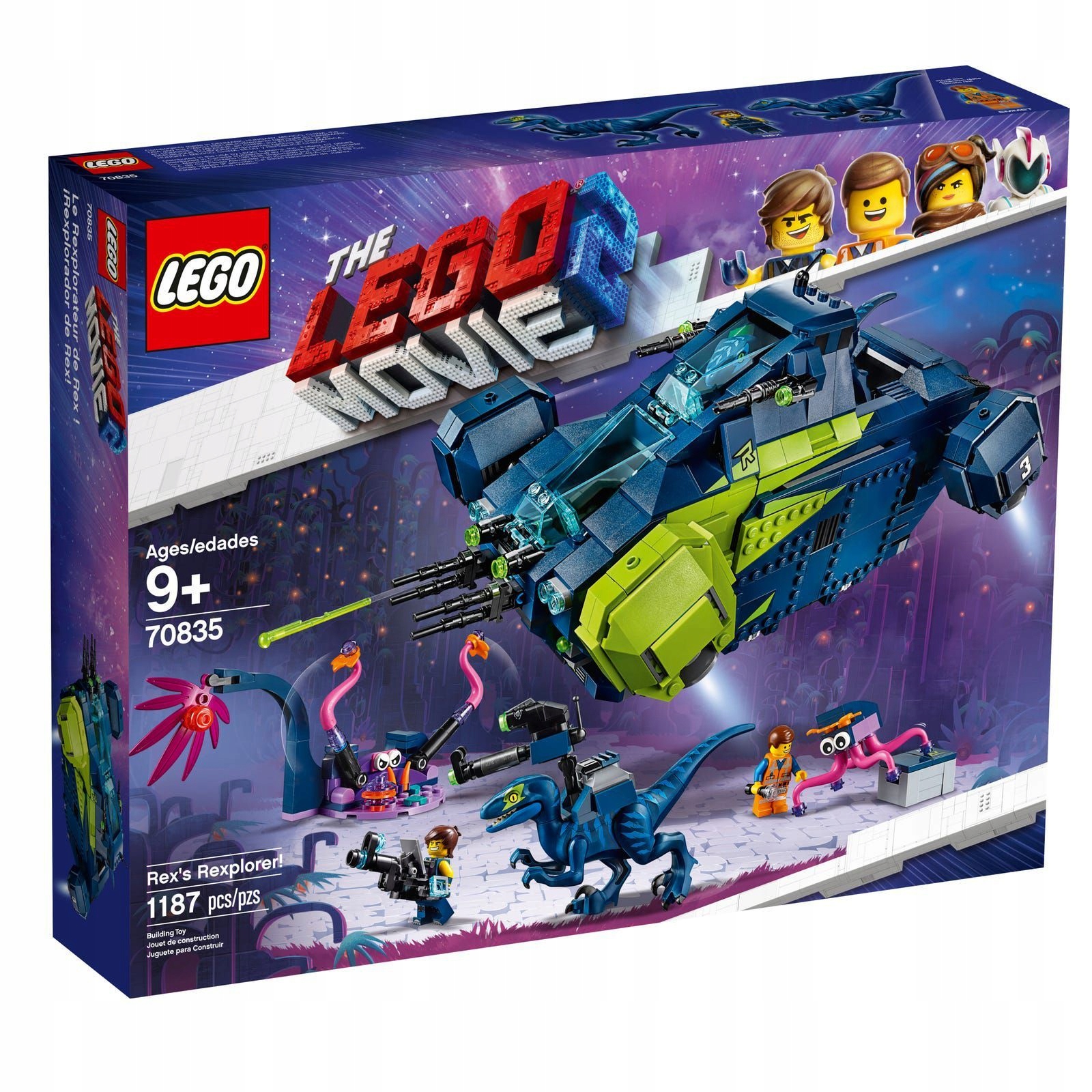 Lego Movie 70835 Rexův průzkumník! Nové