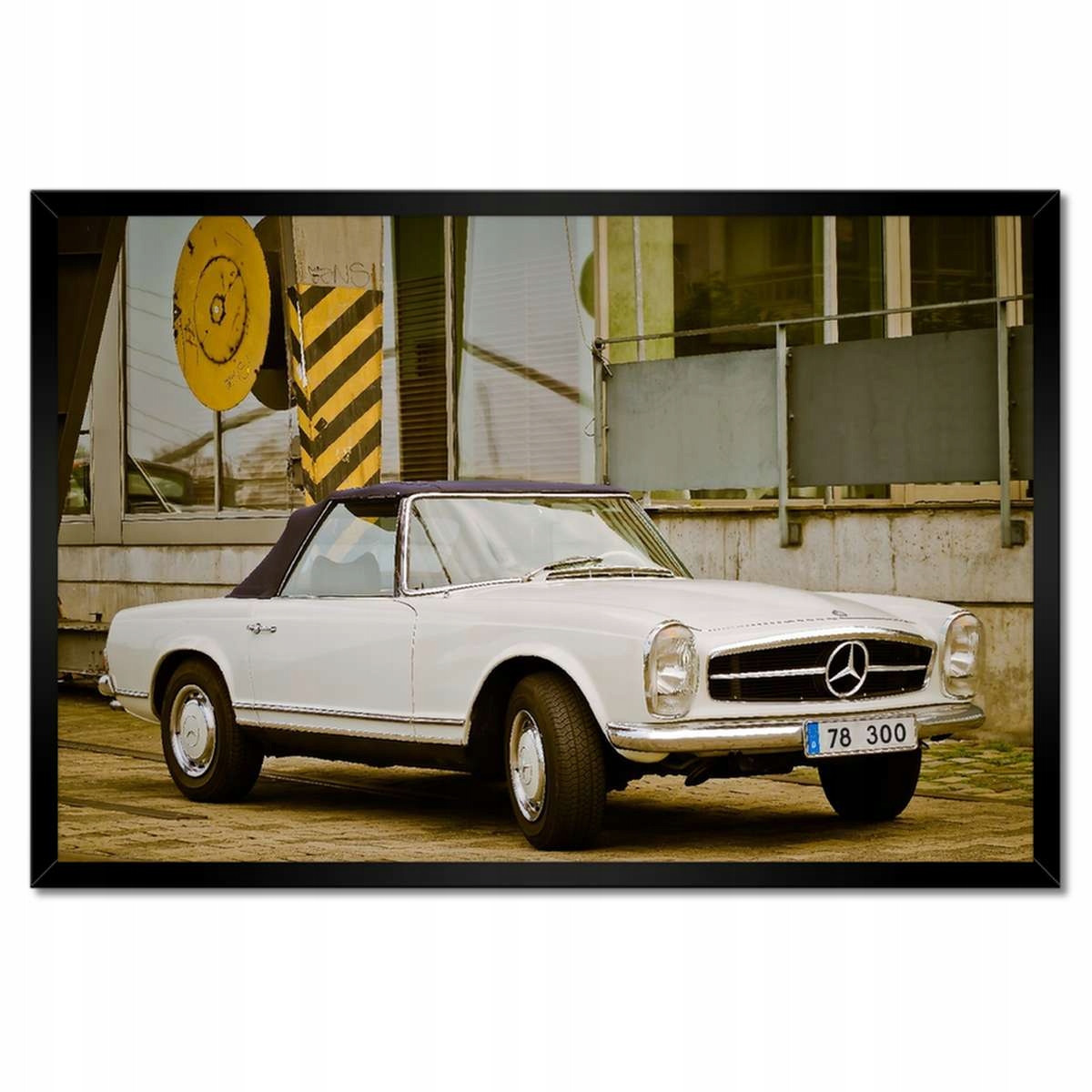 Plakáty v rámu 60x40 Kabriolet Mercedesu