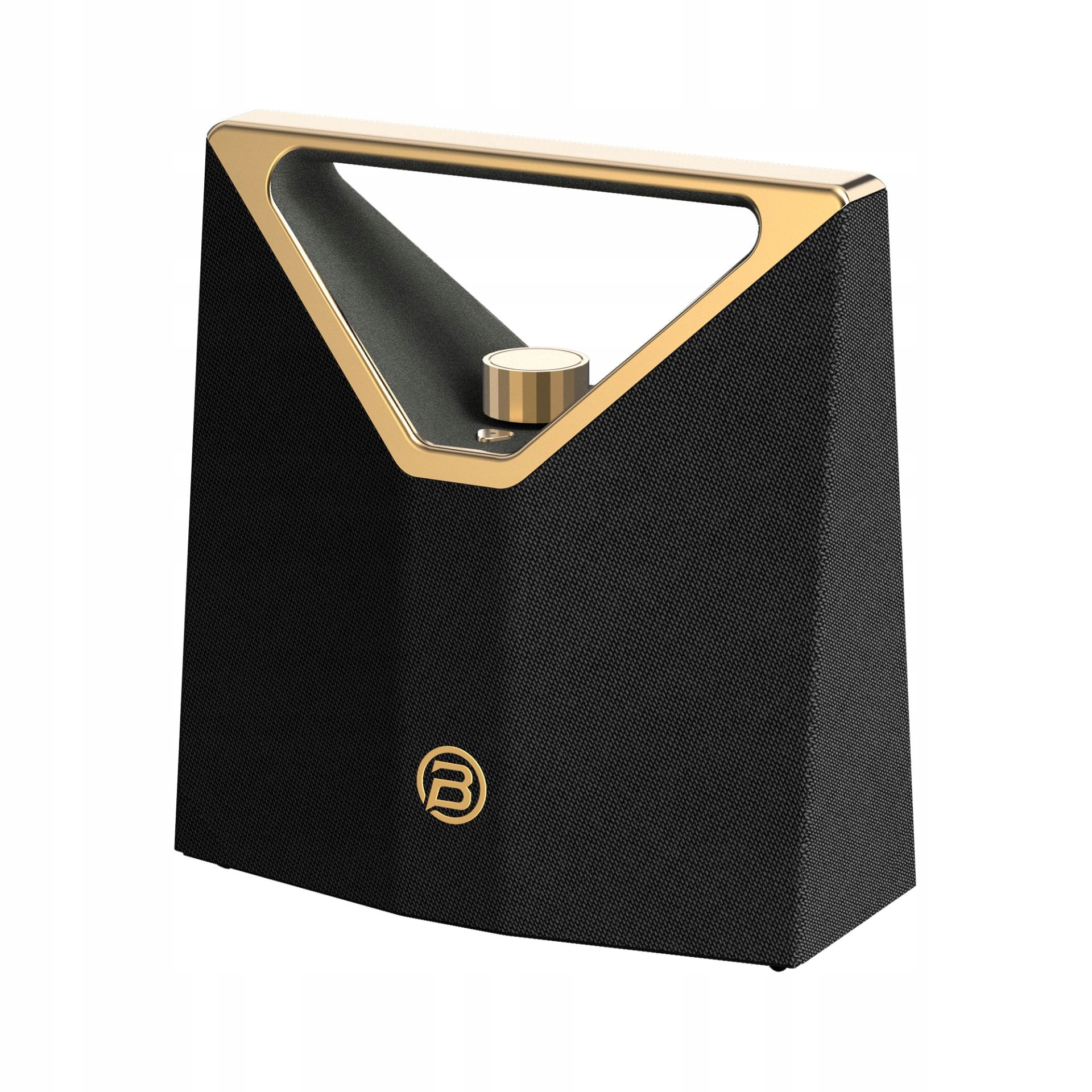 BUGANi Brief Plus přenosný Bluetooth reproduktor Black+Gold