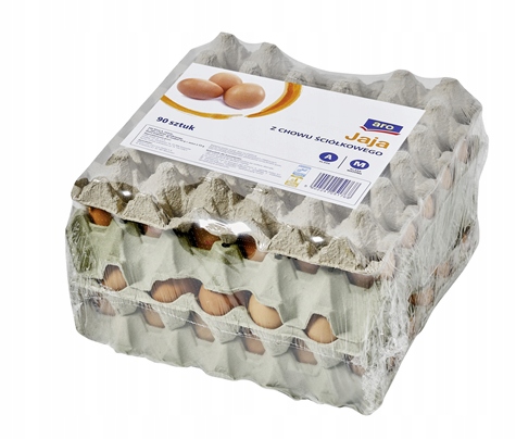 aro Vajíčka z podestýlkového chovu Velikost M 90 kusů