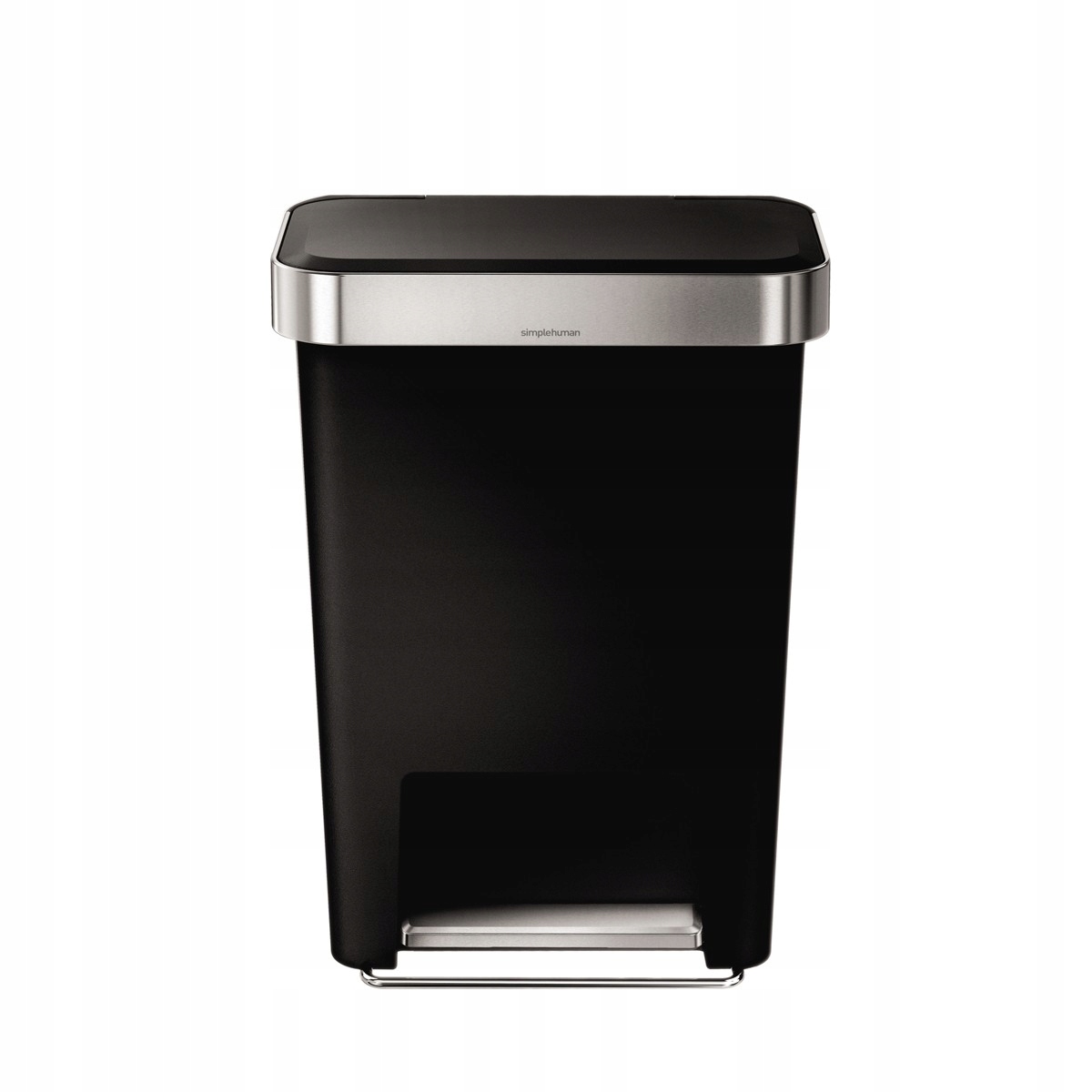 simplehuman Liner Pocket Pedálový koš 45 l Černý