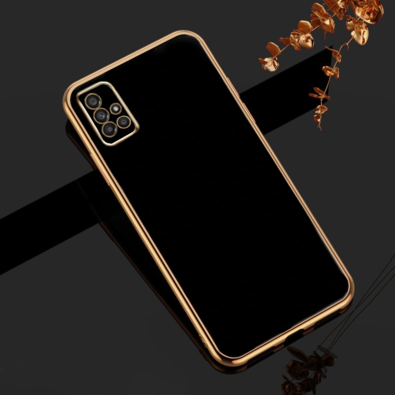 ETUI GLAMOUR DO SAMSUNG A51 5G SILIKON CASE +SZKŁO Kolekcja Silikonowe nowość