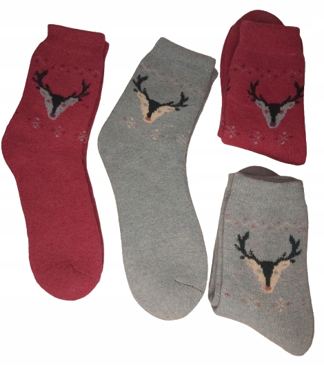 

2 x Skarpetki wełna Angora Cieplutkie 35-39