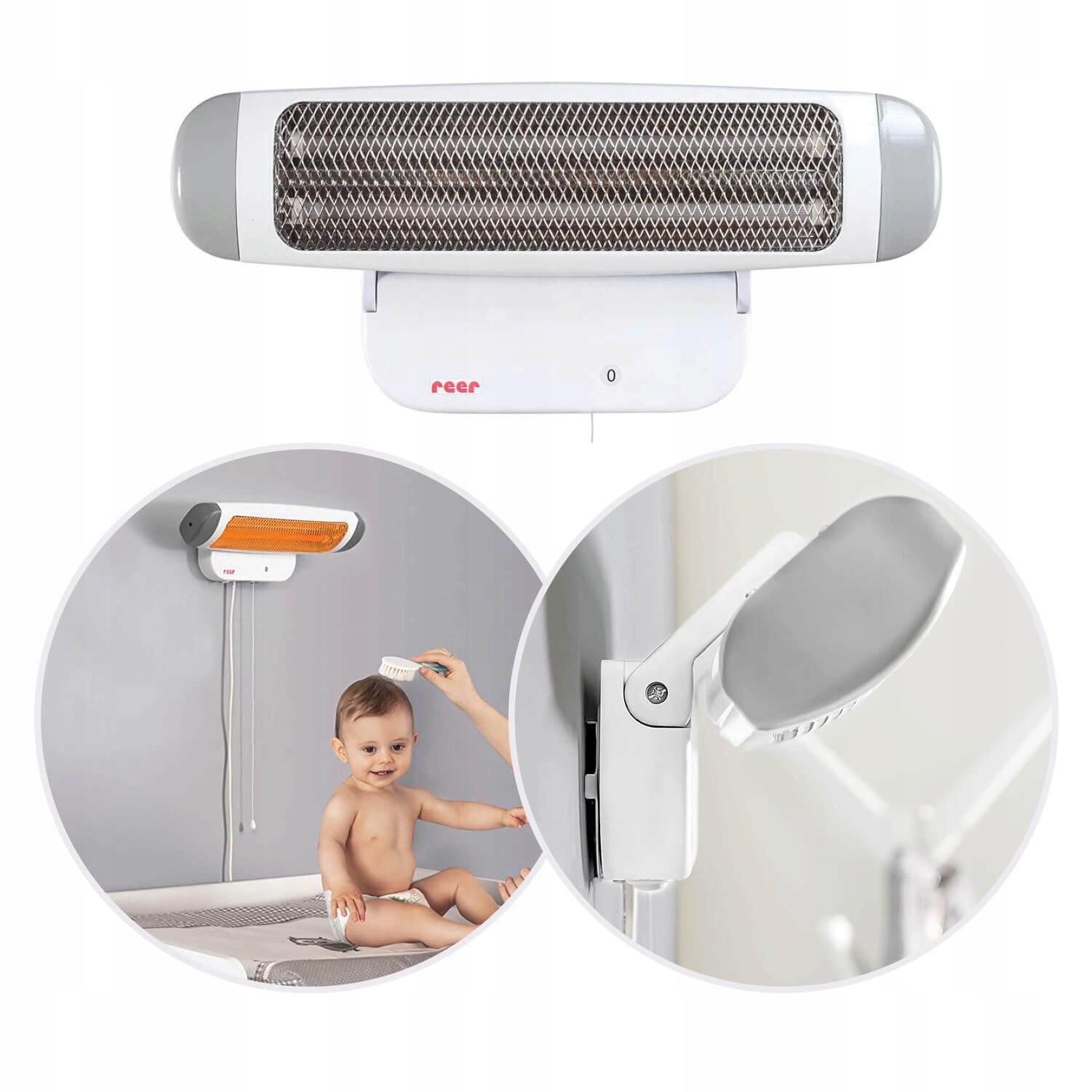 Ohřívač s topným tělesem 400 W 800 W Reer
