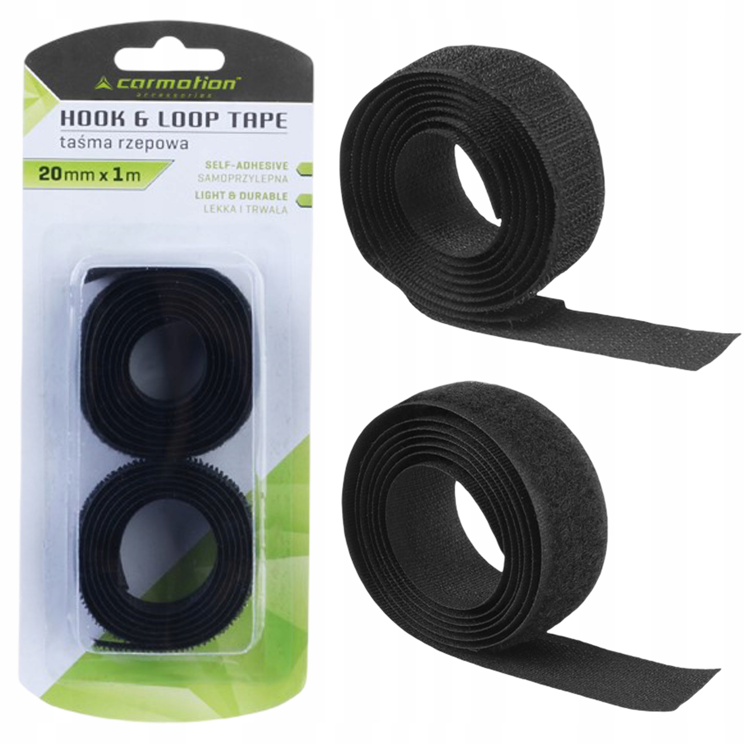 Taśma Rzepowa Rzep Samoprzylepny 20mm x 1m