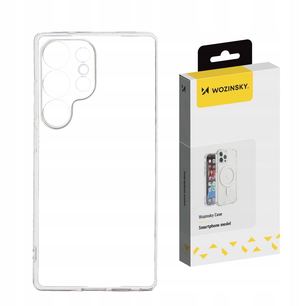 Etui Wozinsky Ultra Clear do Samsung Galaxy S25+ przezroczyste Wozinsky