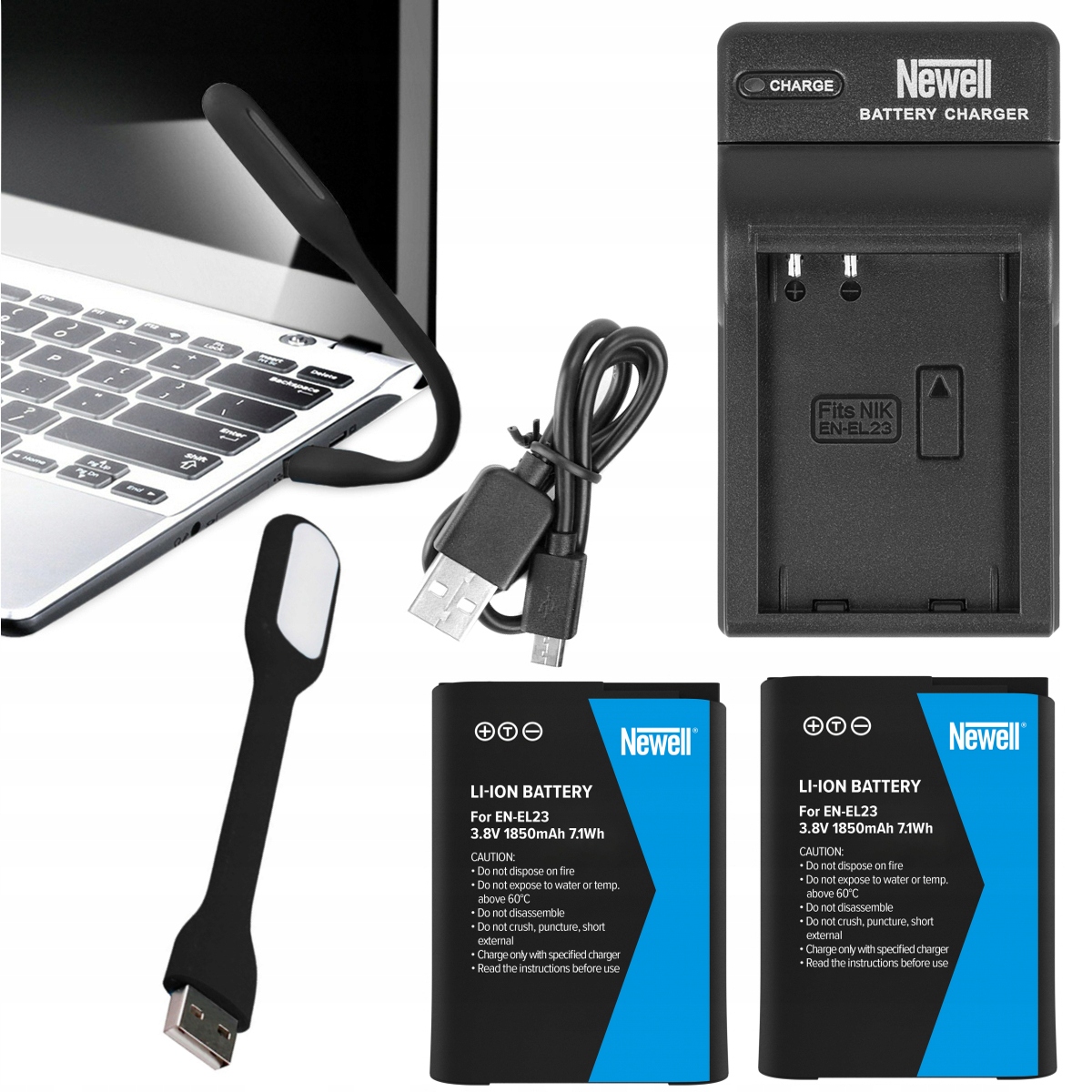 ŁADOWARKA+2x Bateria Aku Zamiennik Nikon Coolpix P900 P600 P610 B700 810C