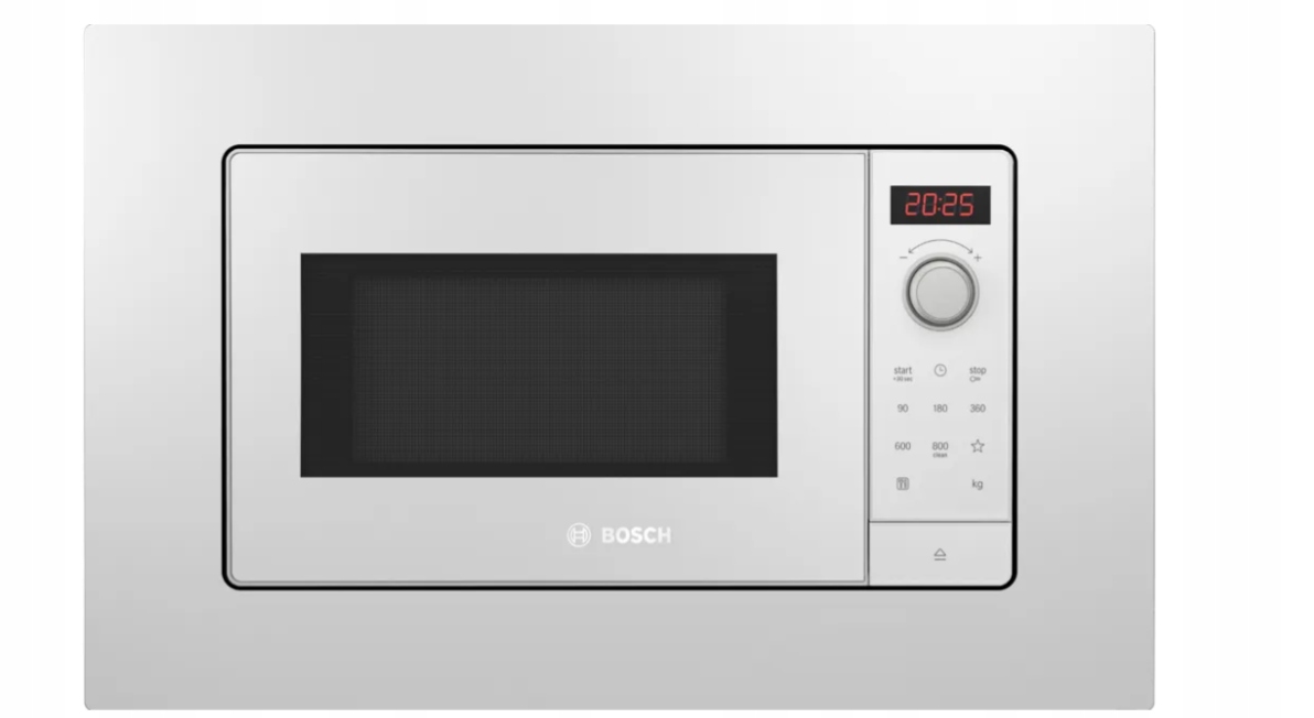 Bosch Mikrovlnná trouba BFL623MW3 Vestavná 20 L 800 W Konve