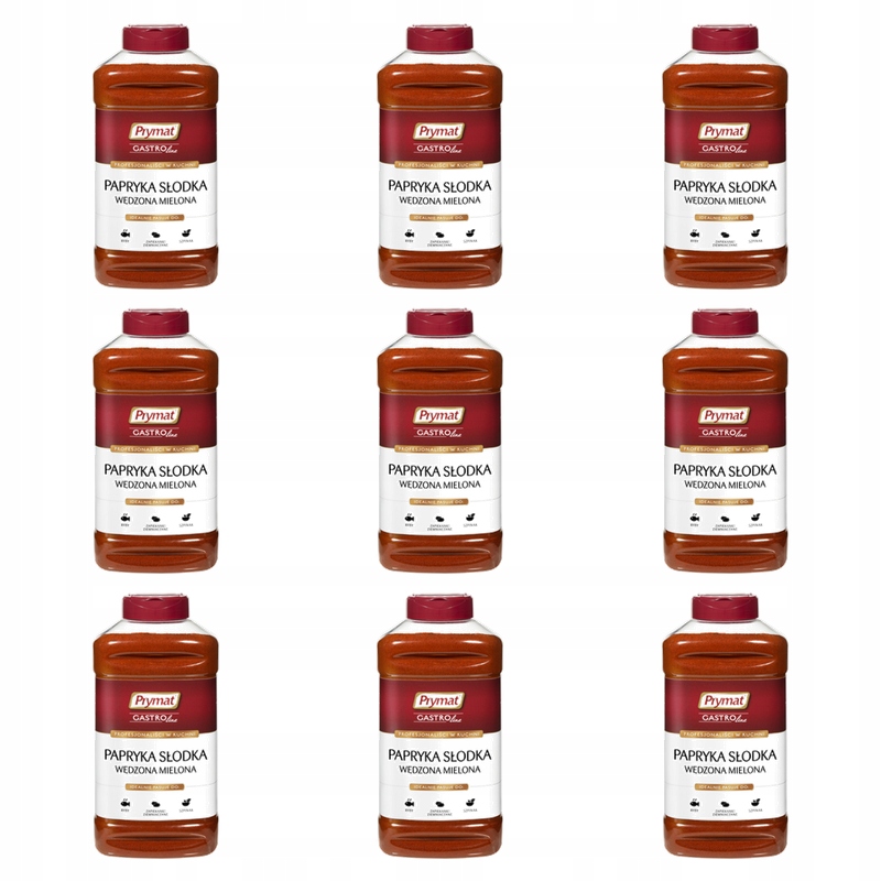 Uzená sladká paprika 720 g Prymat Gastroline X9