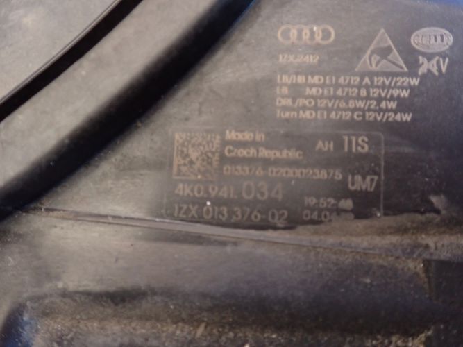 AUDI A6 C8 FULL LED 18- reflektor right light right