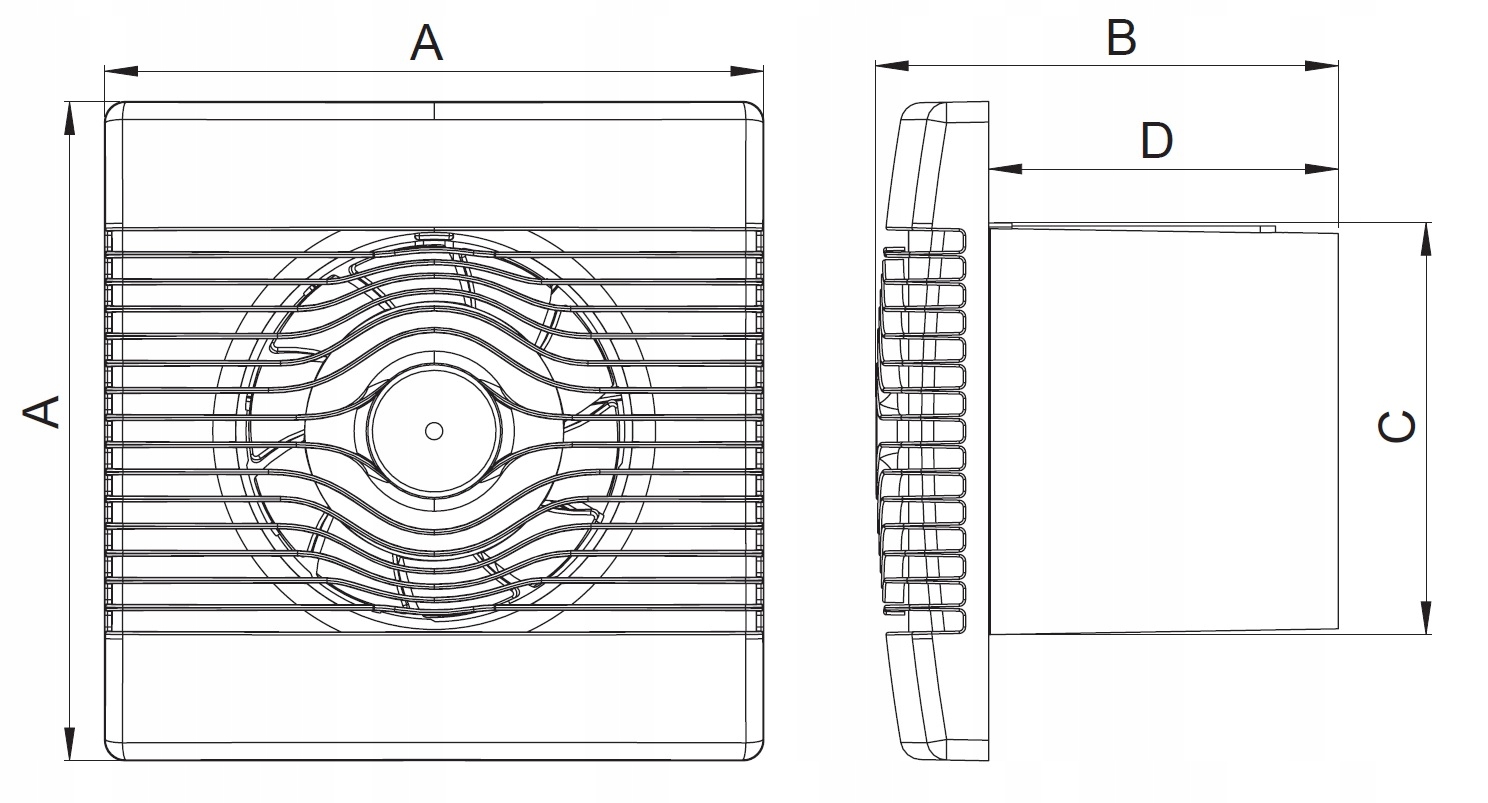 Wentylator łazienkowy pRemium100 timer EAN (GTIN) 5901583200151