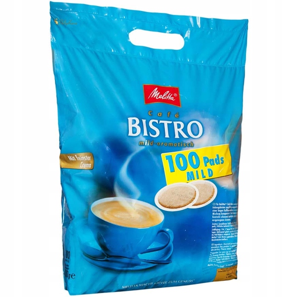 Pady Melitta Bistro MILD Pads Senseo 100 ks videokniha Bonus