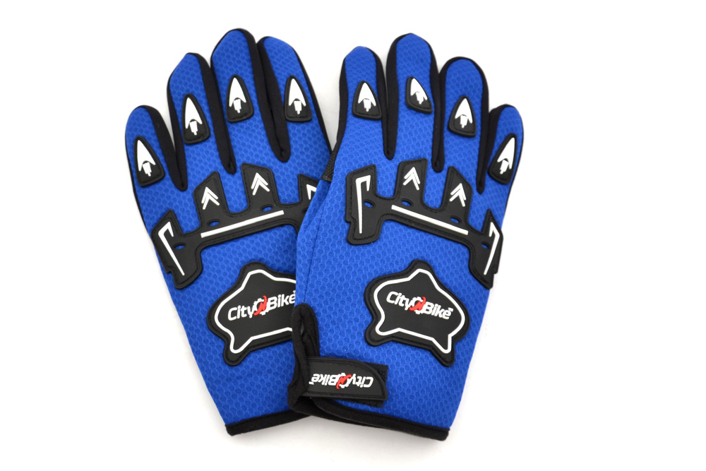 Rękawice Na Motor Cross Quad Motocykl Rower Bmx Hulajnoga Niebieskie S