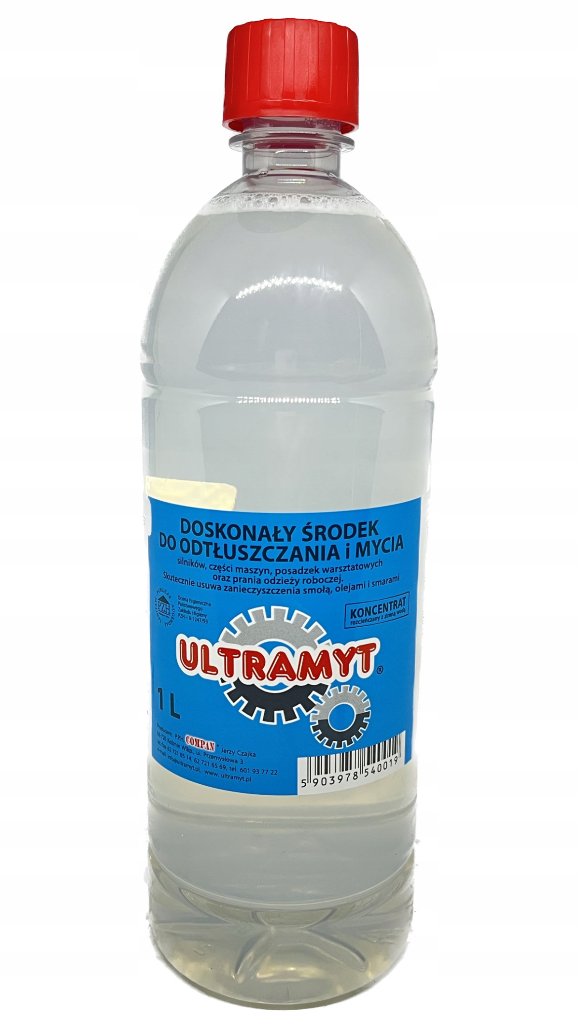 

Ultramyt-Skuteczny środek do odtłuszczania i mycia
