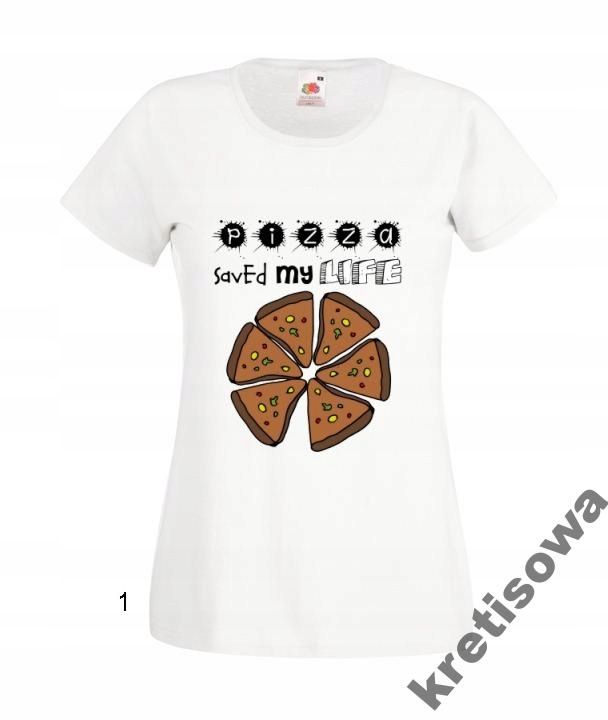 

Koszulka Dla Miłośników Pizzy Pizza Rozmiary
