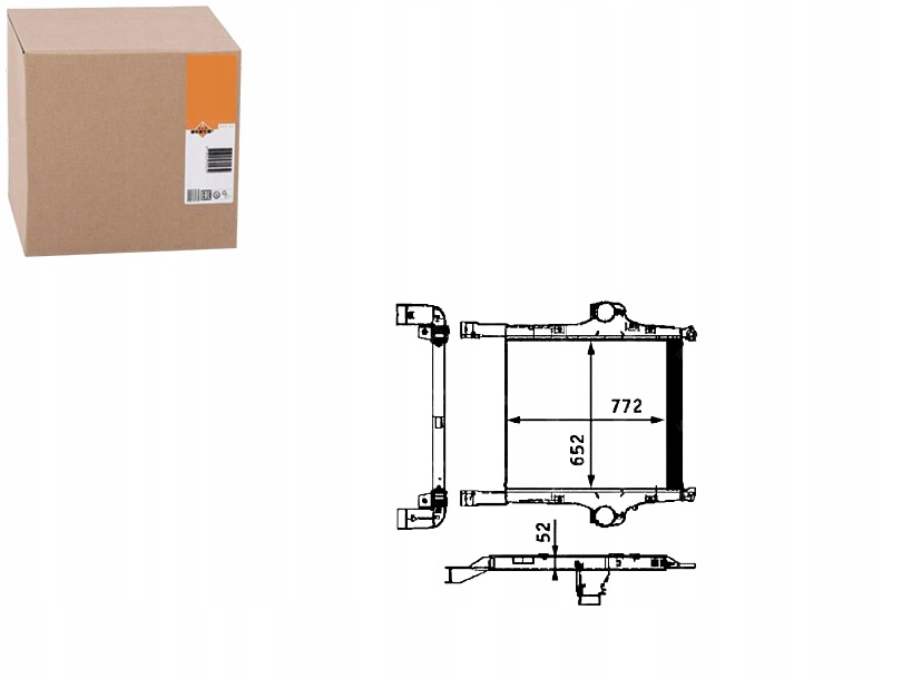 INTERCOOLER IVECO EUROCARGO I-III STRALIS F3AE0681