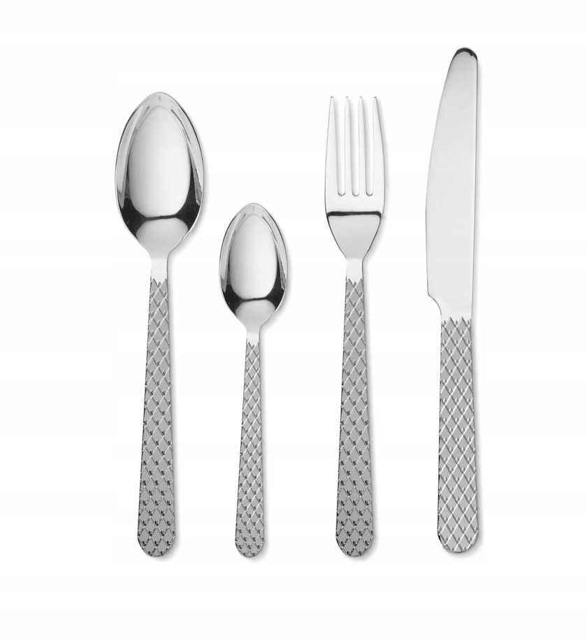 Lyngby porcelánová sada příborů Rhombe pro 4 osoby 16 ks
