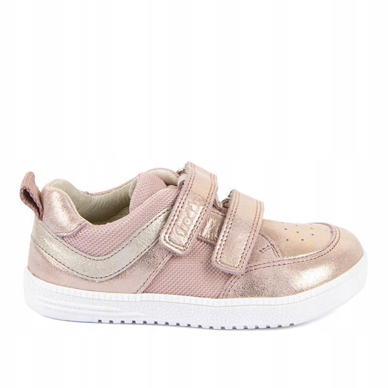 Froddo Półbuty Zeru Loop Barefoot Pink/Gold G3130282-5 22