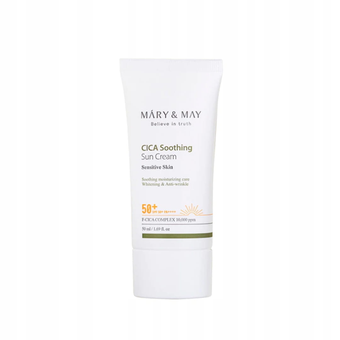 Pleťový krém Mary & May Cica Soothing Sun Cream SPF50+ Pa++++ 50 ml