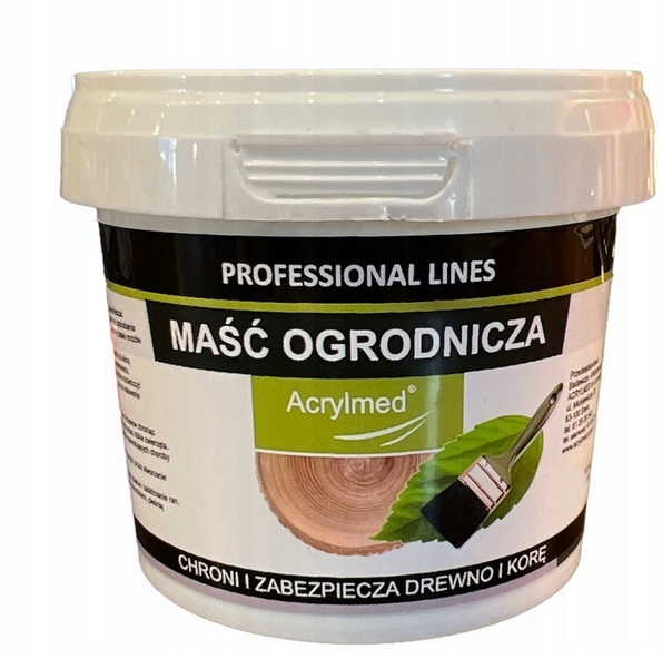 

Acrylmed Maść Ogrodnicza Zabezpiecza Drewno 1000G