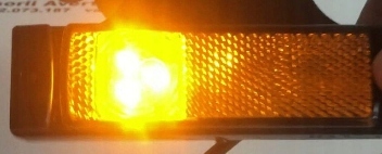 LAMPA OBRYSOWA LED POMARAŃCZOWA LAWETA NACZEPA Typ samochodu Autobusy Samochody ciężarowe Samochody dostawcze Samochody kempingowe Samochody osobowe