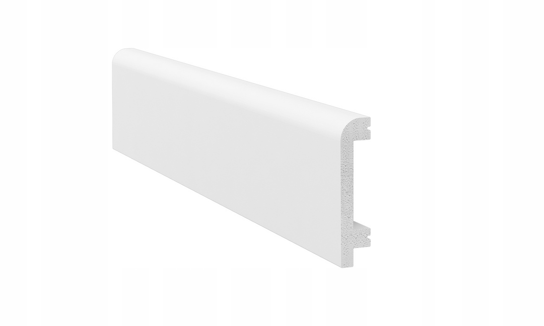 Listwa przypodłogowa biała 18x80x2400mm
