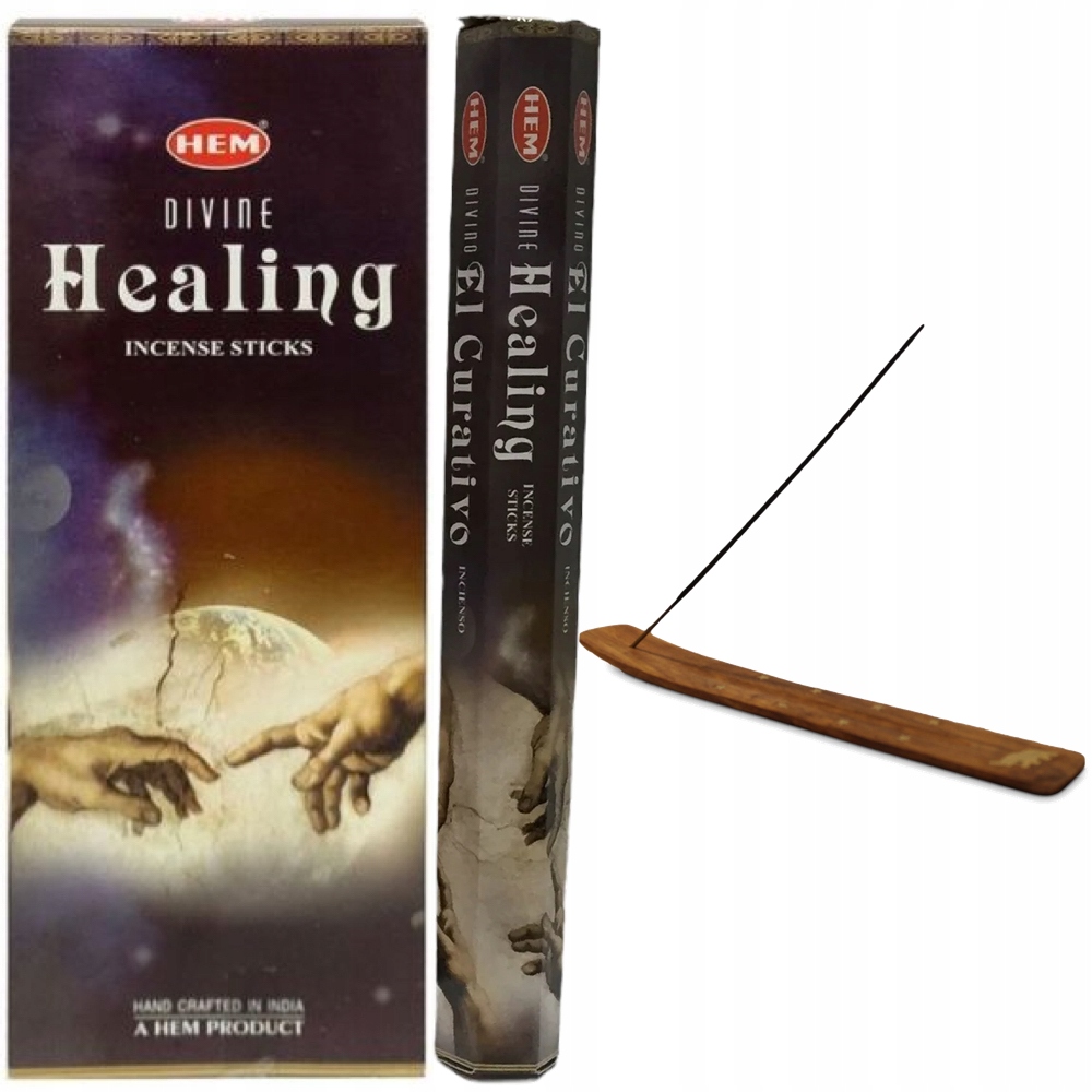 

Indyjskie Kadzidełka Divine Healing 20 Sztuk Hem