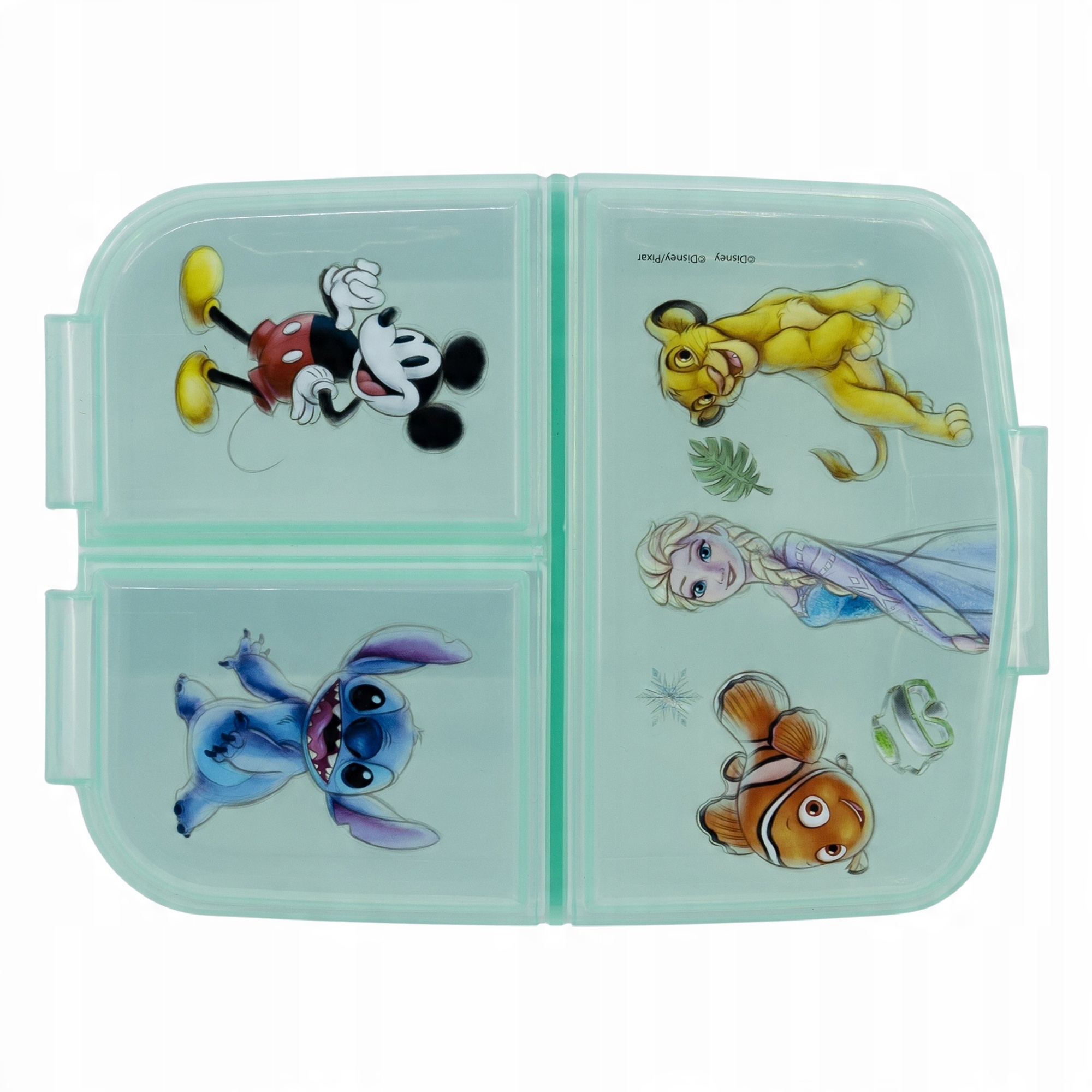 

Śniadaniówka trzykomorowa lunchbox 100 Lat Disney