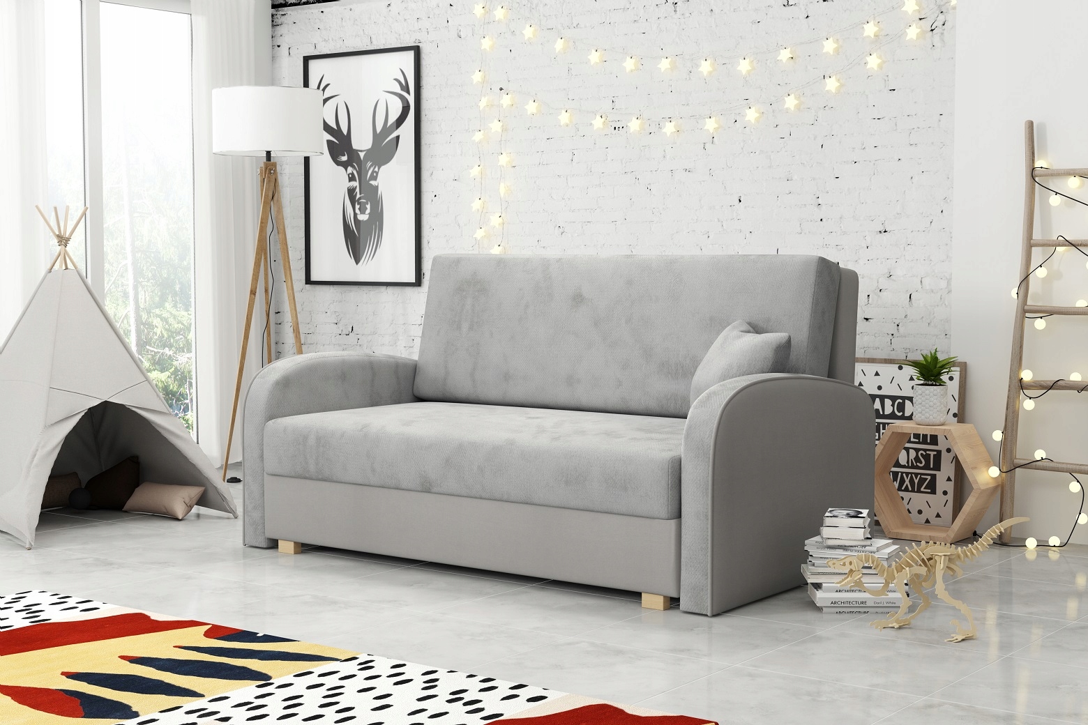 

Sofa amerykanka rozkładana Viva 3 Soft pokój