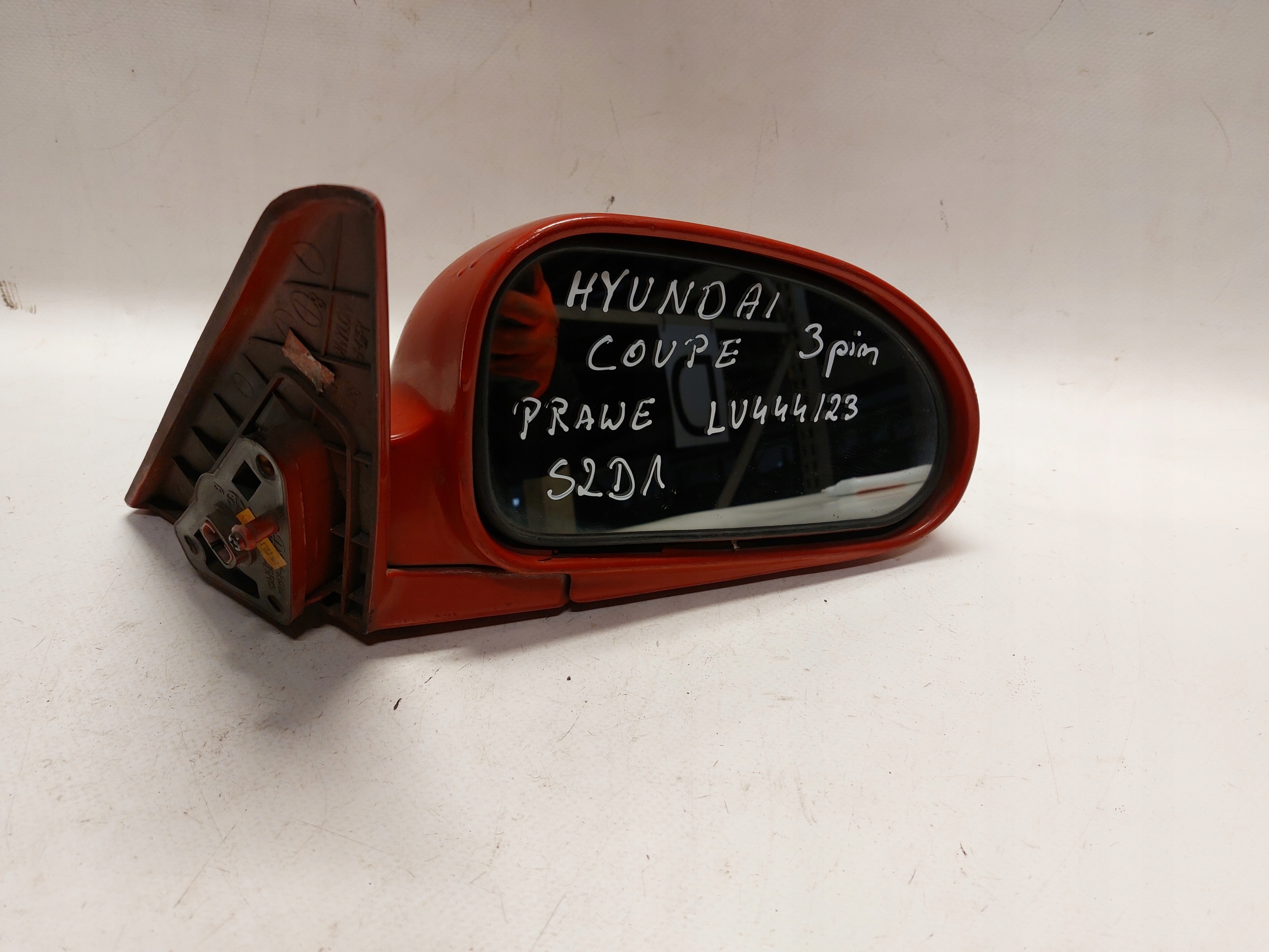mirror right HYUNDAI COUPE electrics 3 PIN
