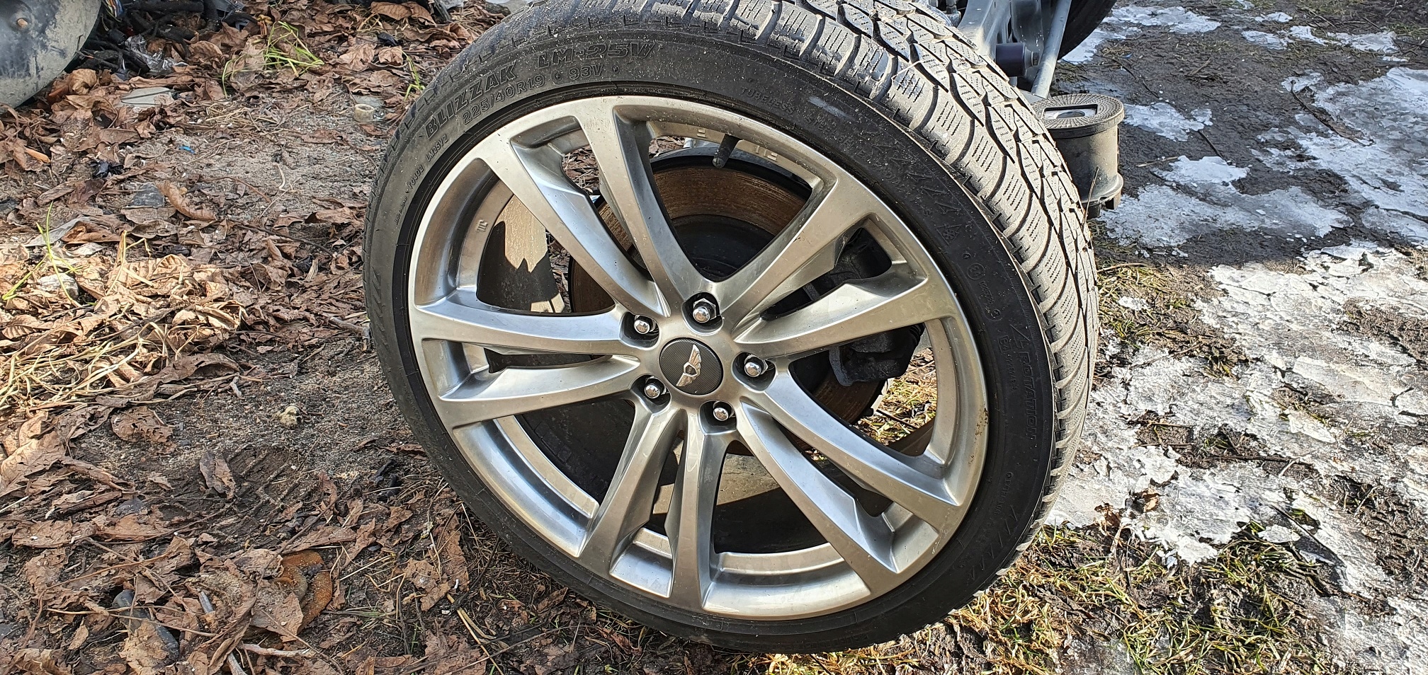 GENESIS КУПЕ ДИСК АЛЮМИНИЯ 8x19'' Et35 5x114,3