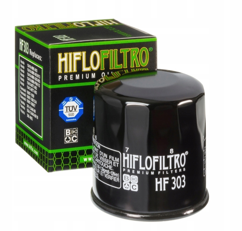 

Filtr oleju Hiflo HF-303 Honda Yamaha Kawasaki