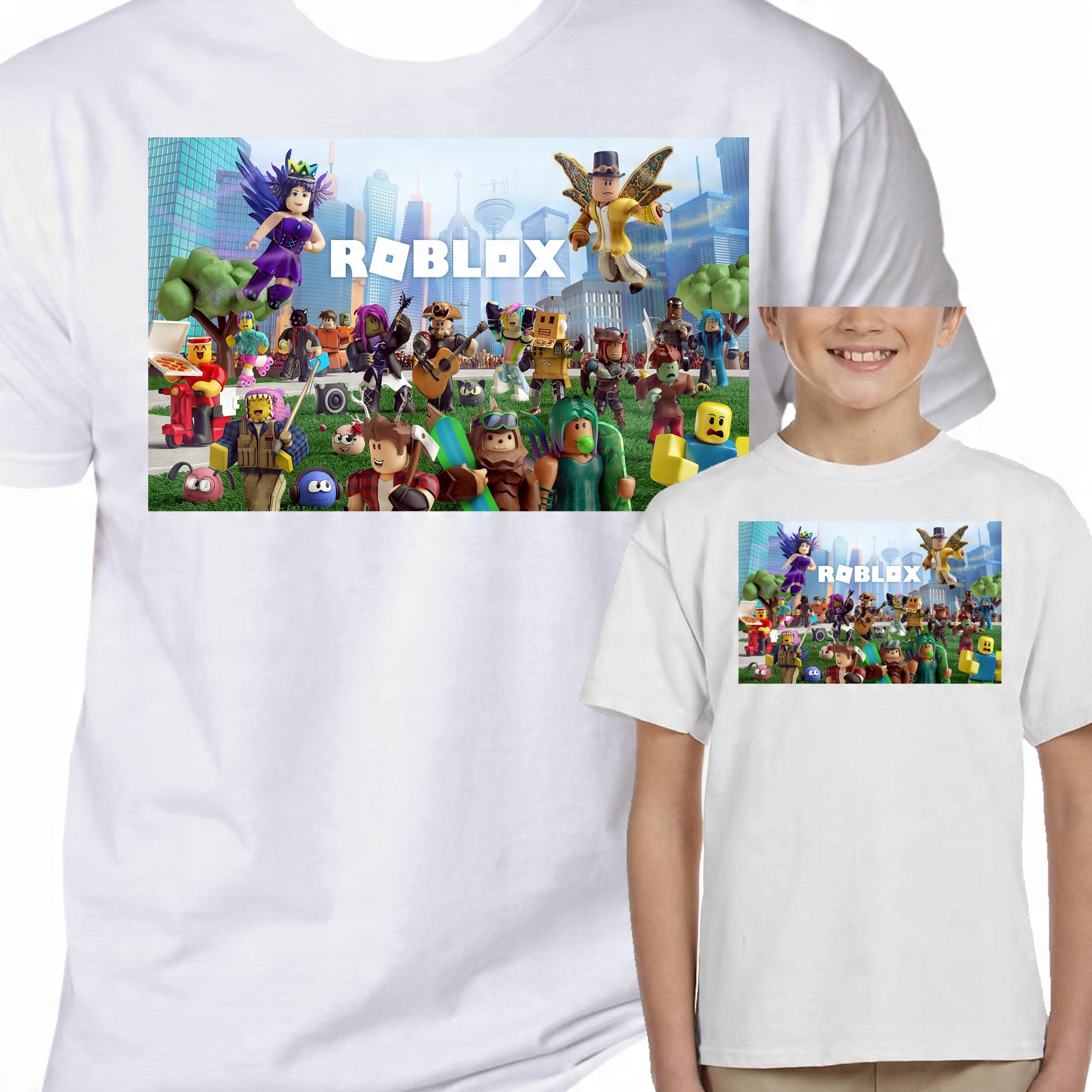 

3097 Koszulka Dziecięca Roblox Gra Ekipa Fnaf 152