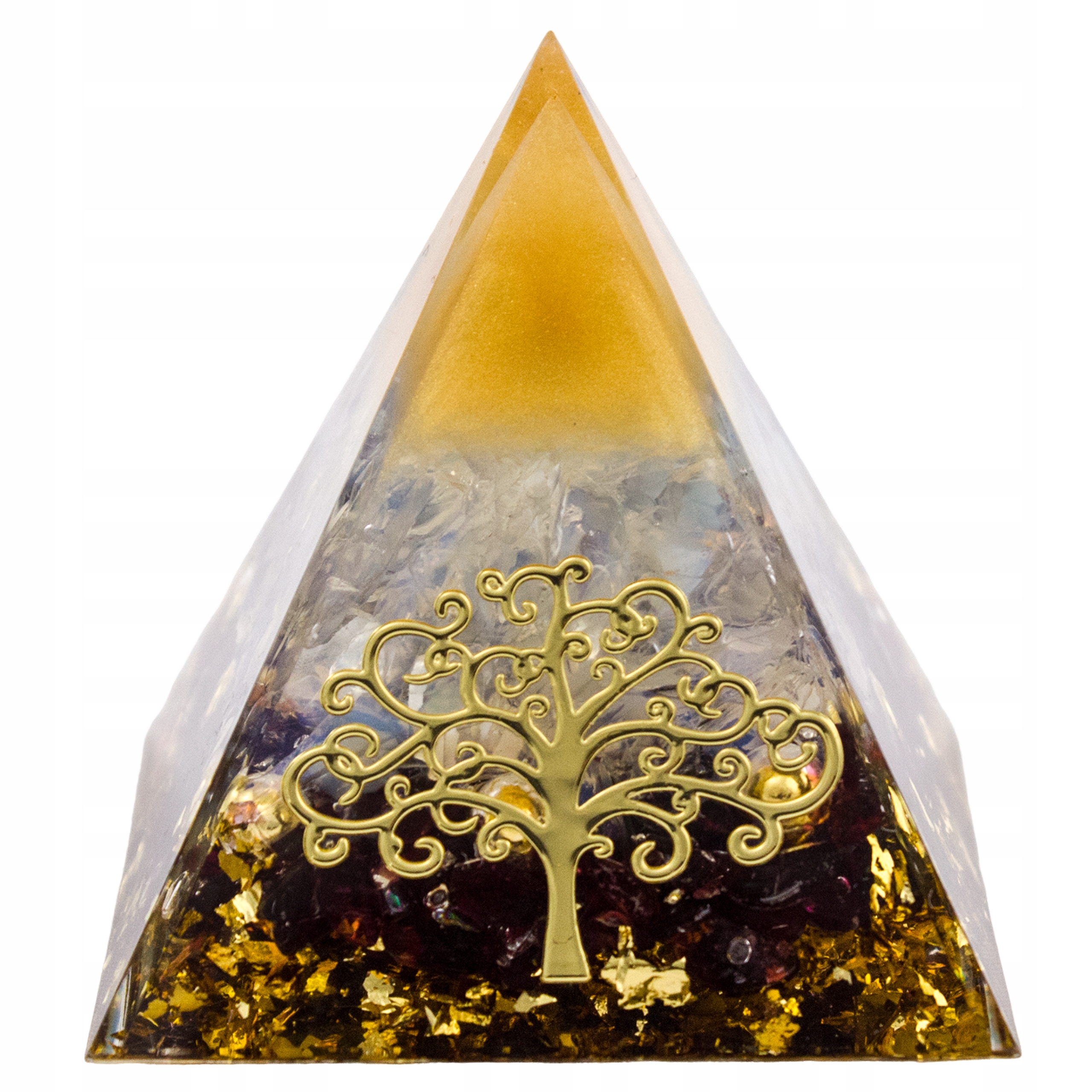 

Piramida Orgonitowa Granat Kryształ 5 cm