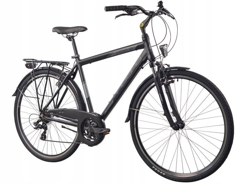 Rower trekkingowy Indiana X-Road 1.0 M23 28 cali męski Czarny 2024