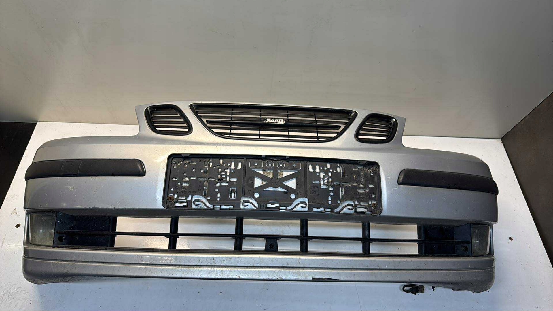 bumper front front SAAB 9-3 93 sedan CABRIO KOMBI 268 SREBRNY complete