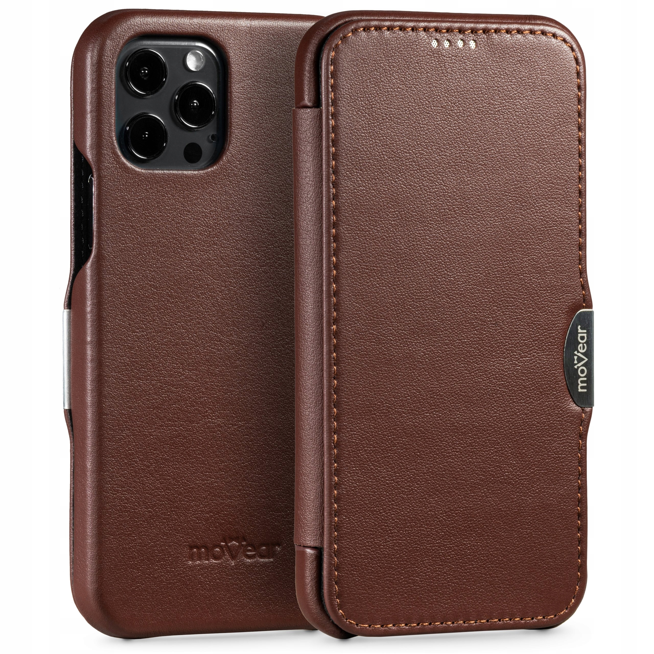 

Etui z Klapką iPhone 12 Pro 12 Kieszonka Movear