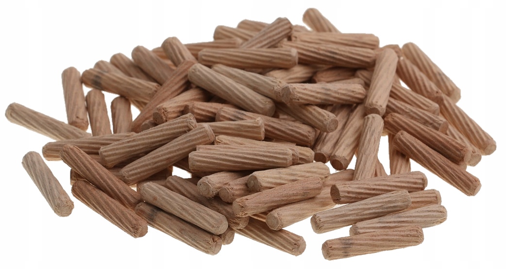 

Kołki Meblowe Montażowe Drewniane 6x30 100 sztuk