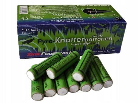 

Raca Pistoletowa Zink Knatter 50 Sztuk Gwiżdżące