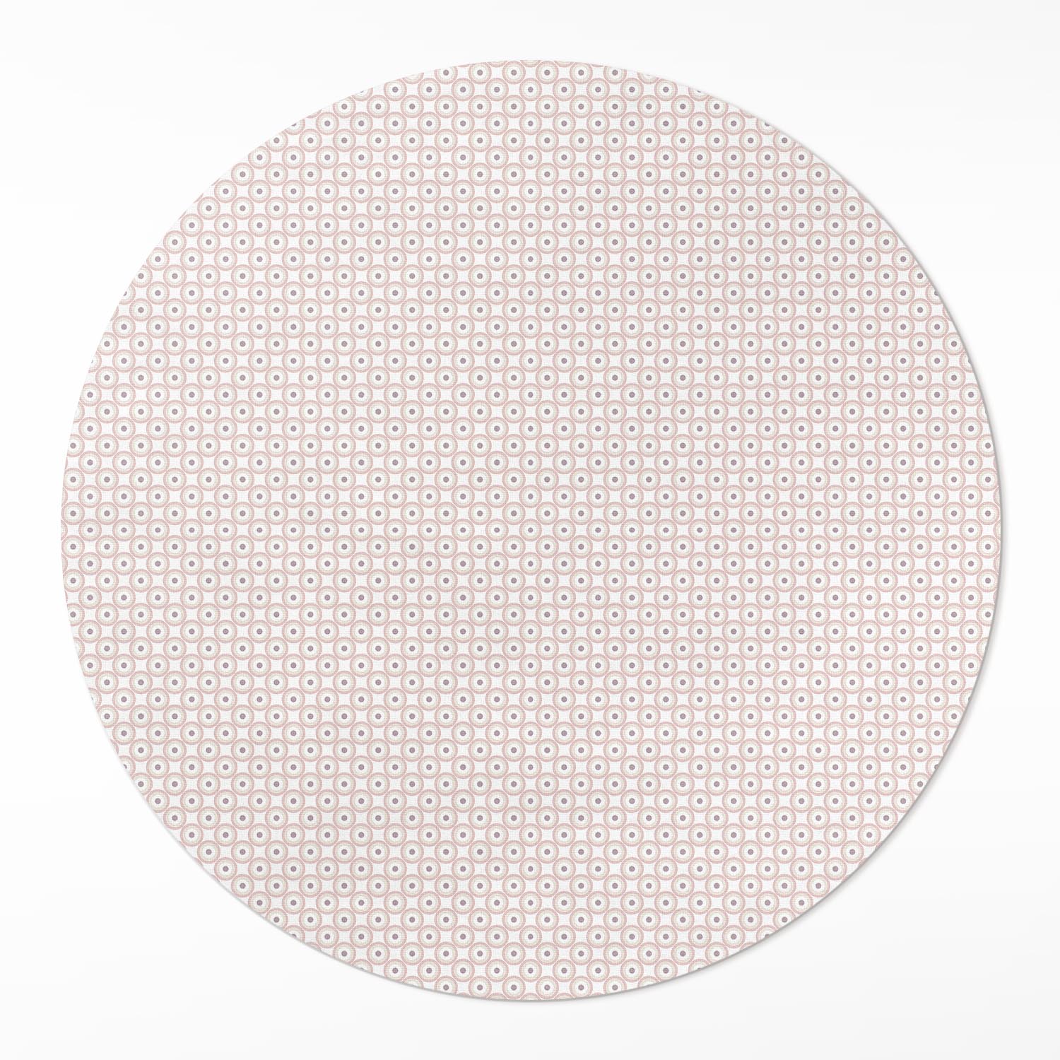 Vinylový okrúhly koberec Rozmer ⌀ 150 cm Drobná mozaika v pastelových farbách