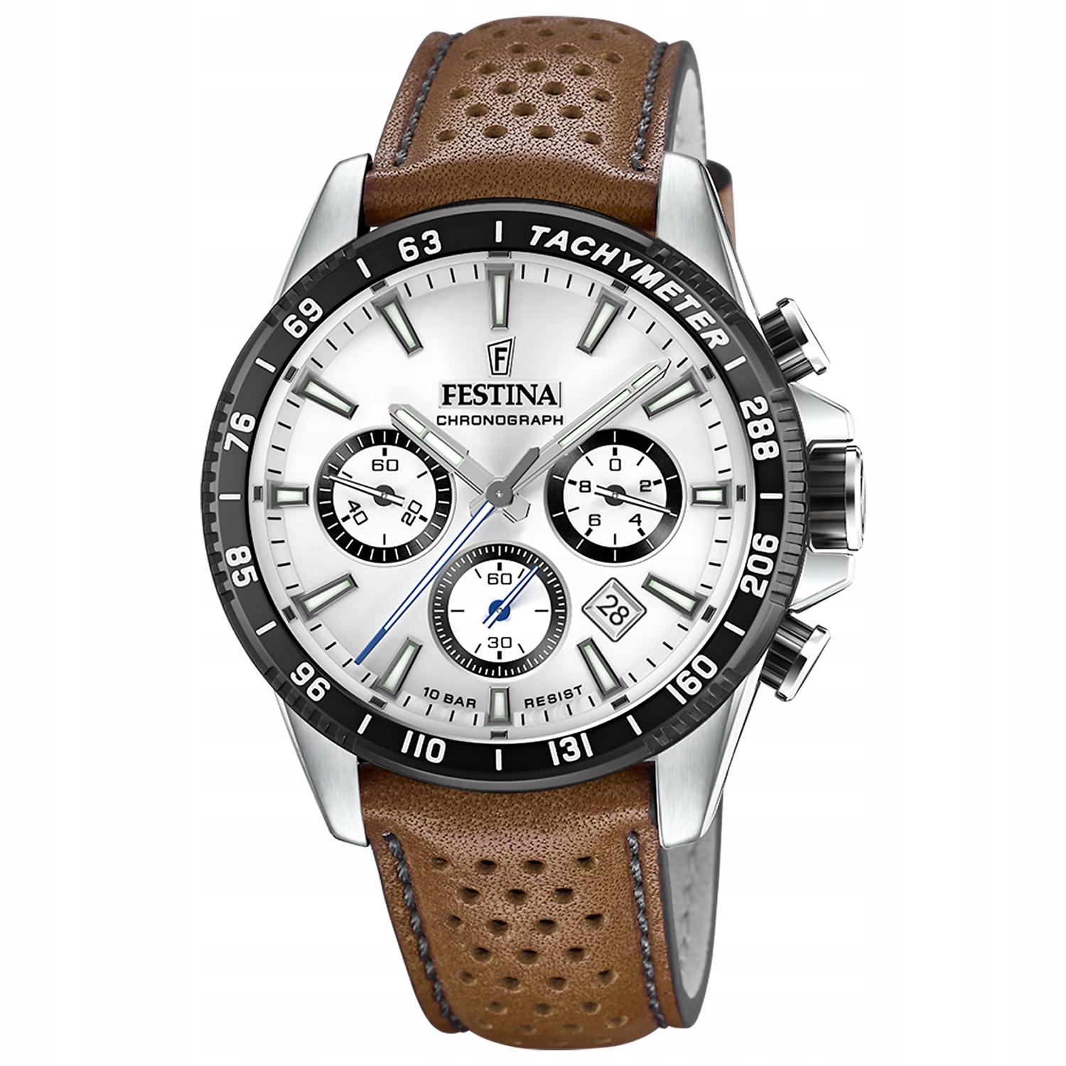 Pánské Hodinky Festina F20561-1, hnědý pásek