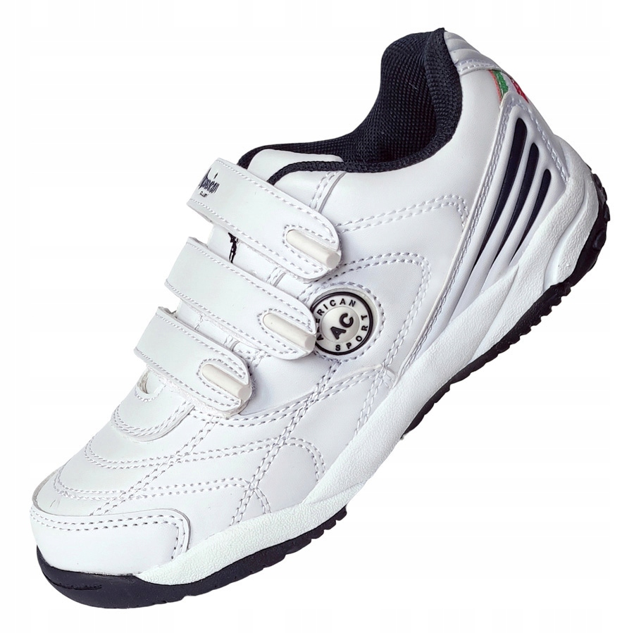 

Buty Sportowe na rzepy American adidasy białe 33