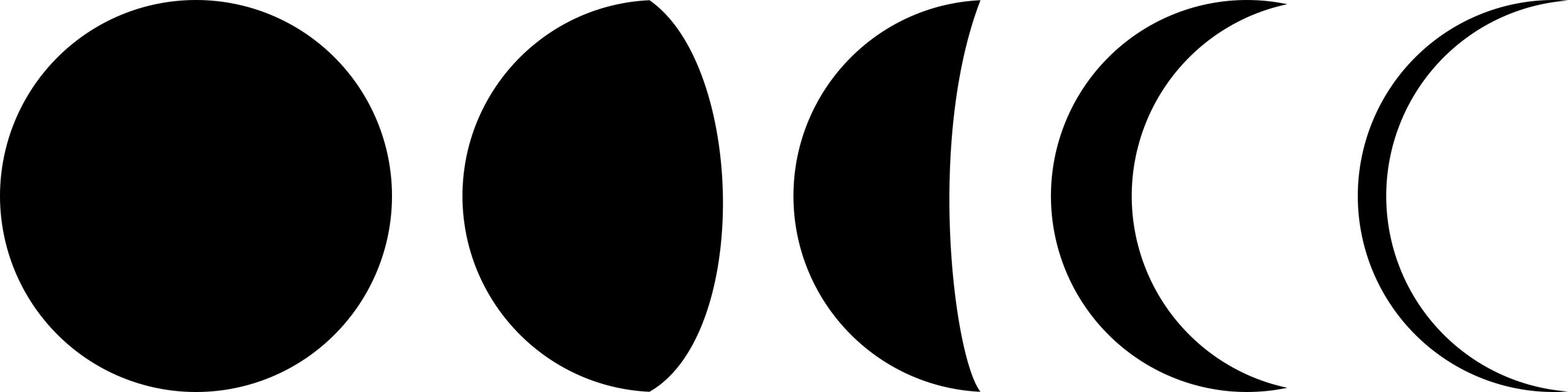 

Naklejka na samochód Fazy Księżyca 6 X 24 CM