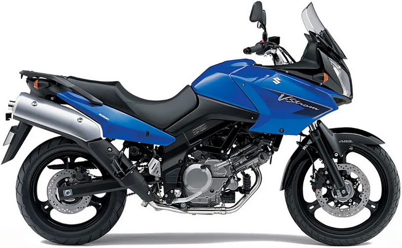 Samolepky Juula Pro Suzuki DL 650 V-strom 2007 Modré Yky