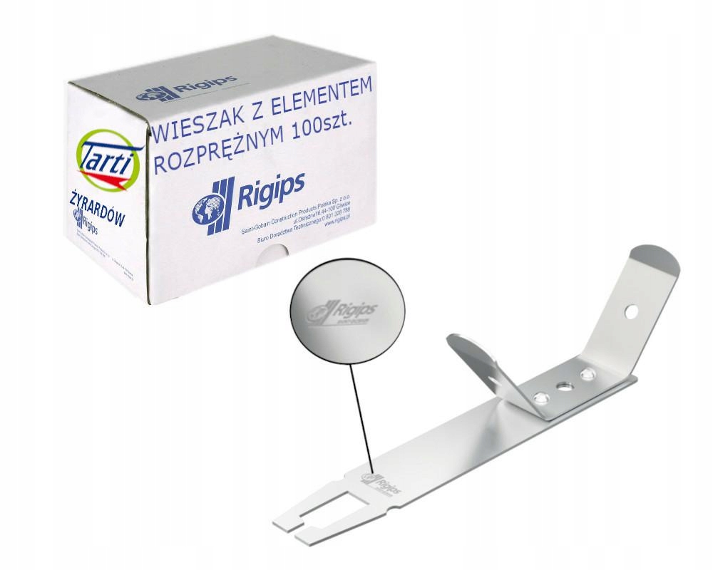 RIGIPS wieszak z elementem rozprężnym 100szt